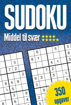 Sudoku - middel til svær> Clearance