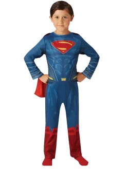 Superman Classic kostume med kappe str. 3-4 år> Discount
