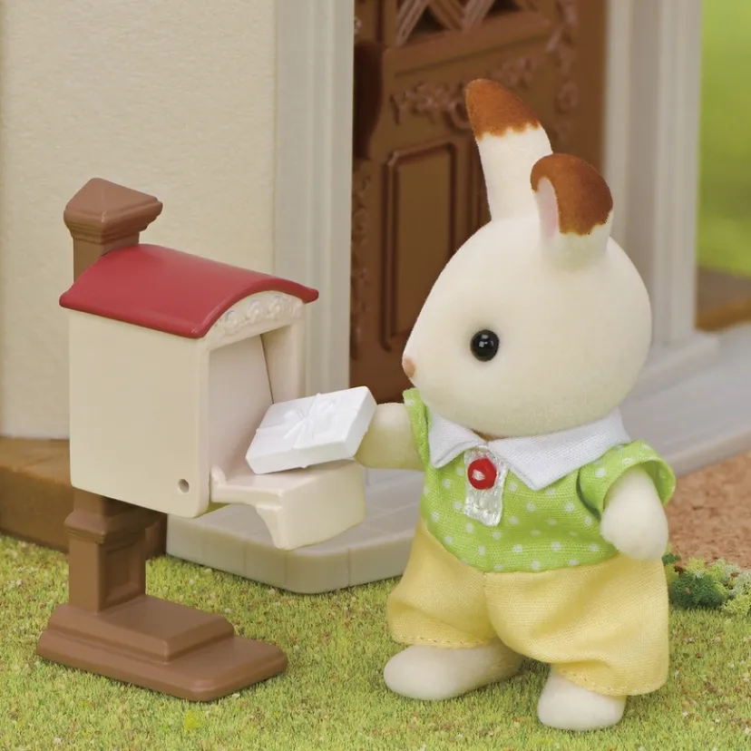 Byhus med Lys - med hemmeligt loftsrum>Sylvanian Families Sale