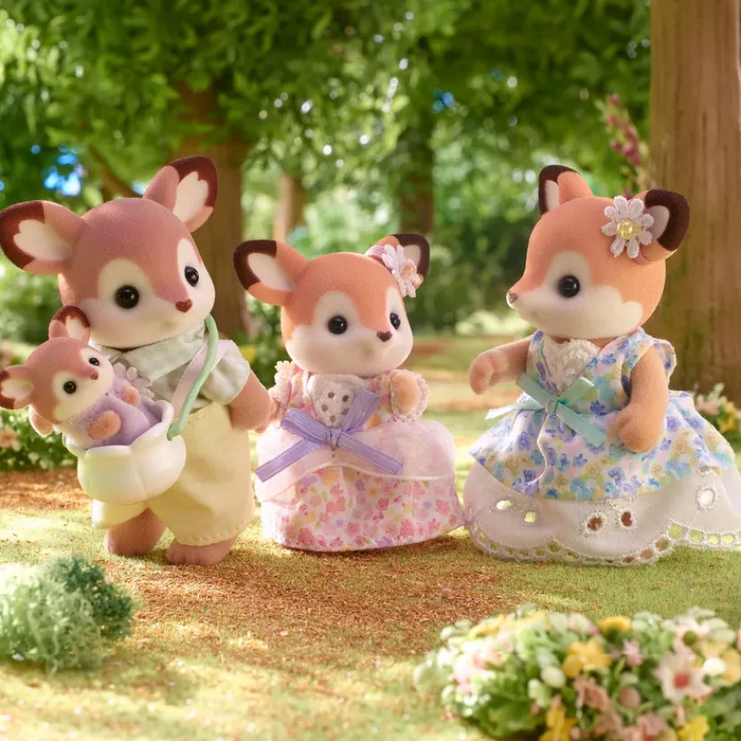 Familien Hjort 4 pak>Sylvanian Families Sale