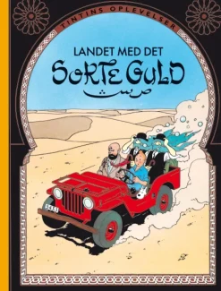 Tintin: Landet med det sorte guld - retroudgave> Outlet