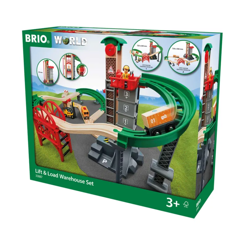 Togbane, Løft & læs med lagerbygning>Brio New