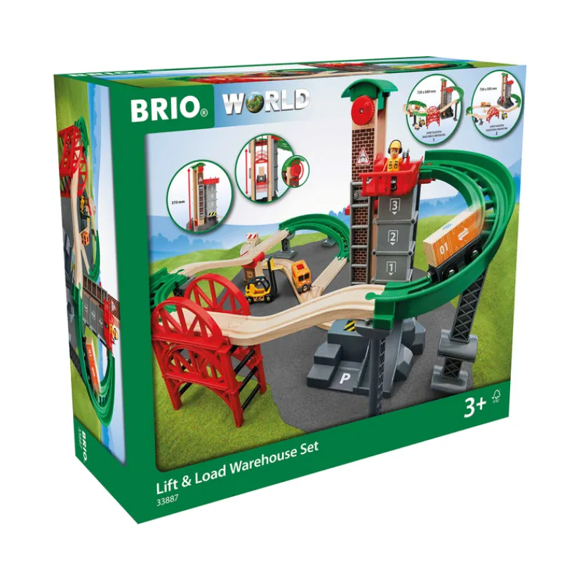 Togbane, Løft & læs med lagerbygning>Brio New