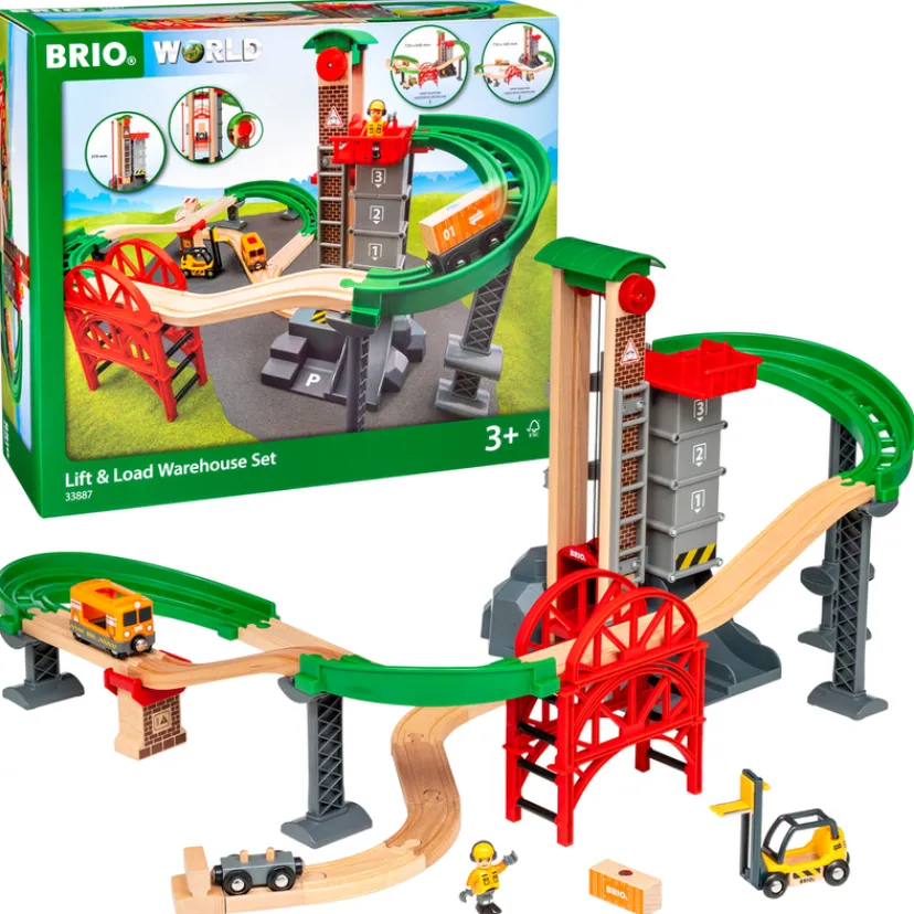 Togbane, Løft & læs med lagerbygning>Brio New