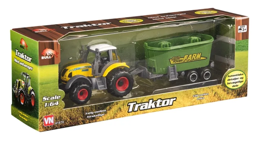 Traktor med anhænger ass> Outlet