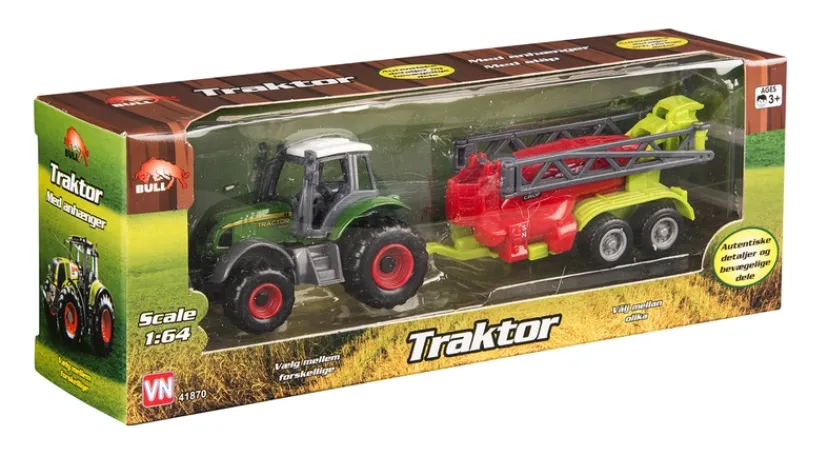 Traktor med anhænger ass> Outlet