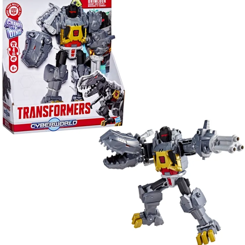 Cyberworld - Chomp & Battle Grimlock actionfigur>Transformers