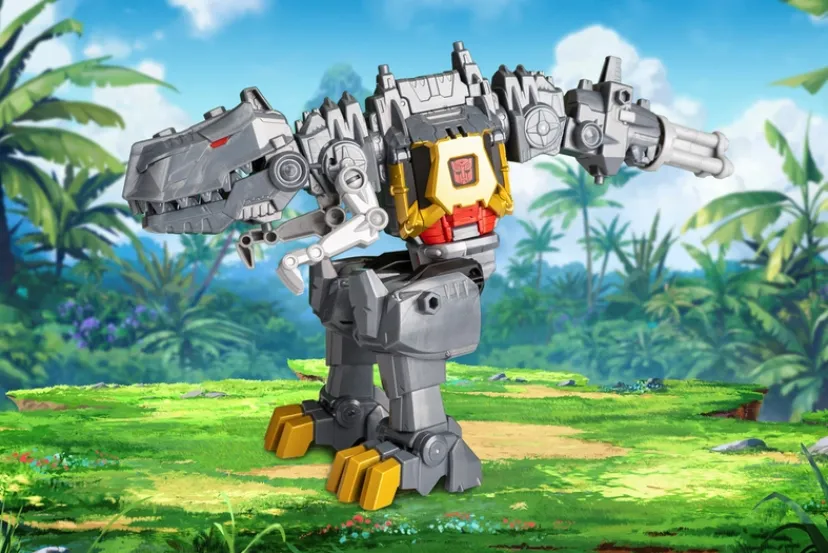 Cyberworld - Chomp & Battle Grimlock actionfigur>Transformers