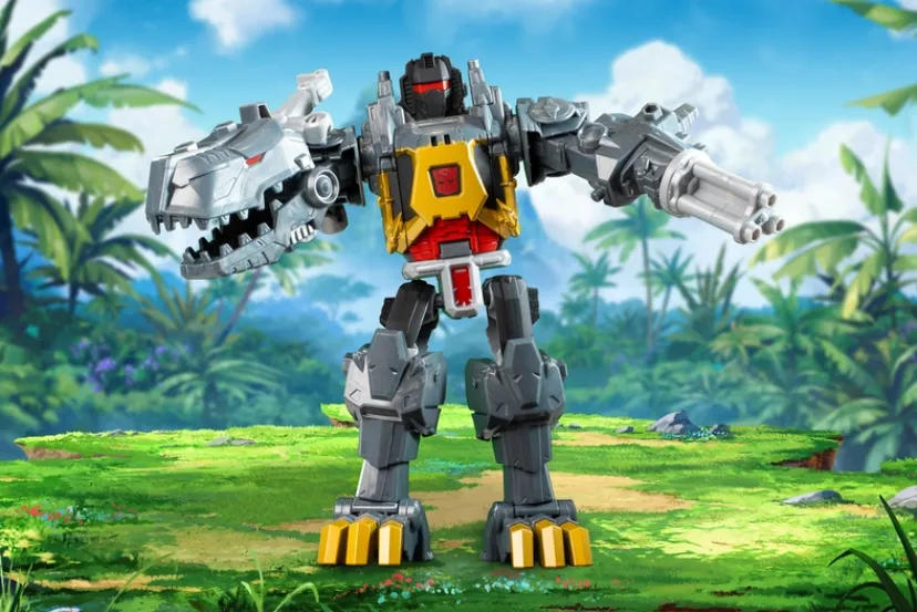 Cyberworld - Chomp & Battle Grimlock actionfigur>Transformers