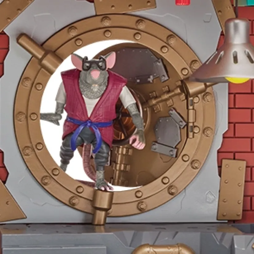 Mutant Mayhem Large Playset Sewer Lair Dlx>Turtles Sale
