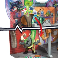 Mutant Mayhem Large Playset Sewer Lair Dlx><noscript><img width=