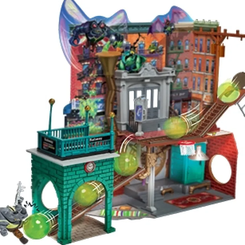 Mutant Mayhem Large Playset Sewer Lair Dlx>Turtles Sale