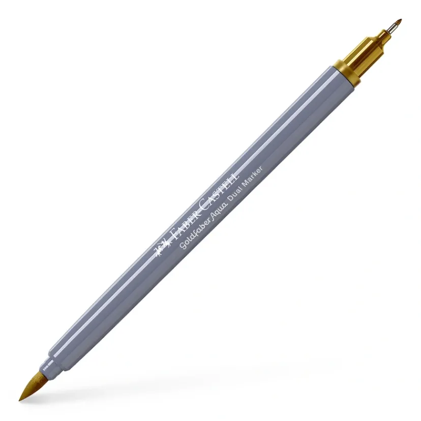 Tusser dobbelt Goldfaber Aqua green ochre 269>Faber-Castell Hot