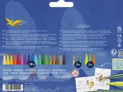 Tusser Dinosaur 18+3 Metalli>Faber-Castell Clearance
