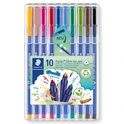 Tusser Staedtler triplus color 10 ass.> Discount