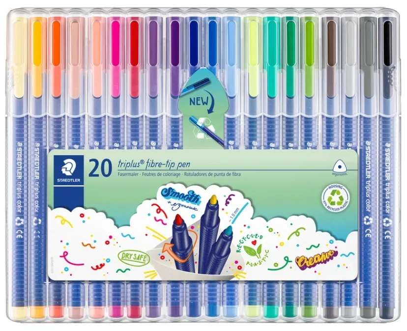 Tusser Staedtler triplus color 20 ass.> Sale