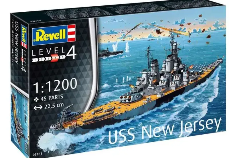 USS New Jersey 1:1200>Revell Outlet