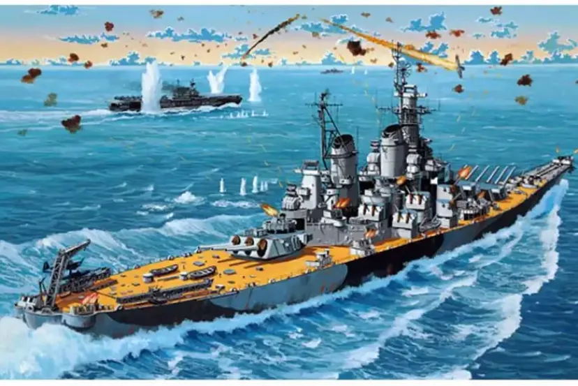 USS New Jersey 1:1200>Revell Outlet
