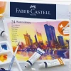 Vandfarver startsæt 24 stk farver 9ml tube>Faber-Castell Sale