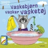 Vaskebjørn vasker vasketøj> Sale