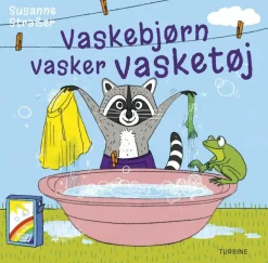 Vaskebjørn vasker vasketøj> Sale