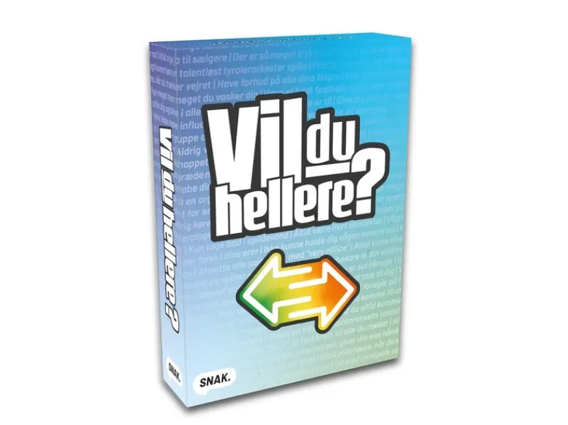 VIL DU HELLERE? SAMTALESPIL>Snak Discount