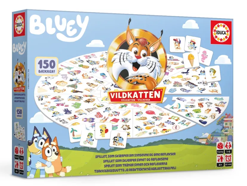 Bluey 150 brikker>Vildkatten Discount
