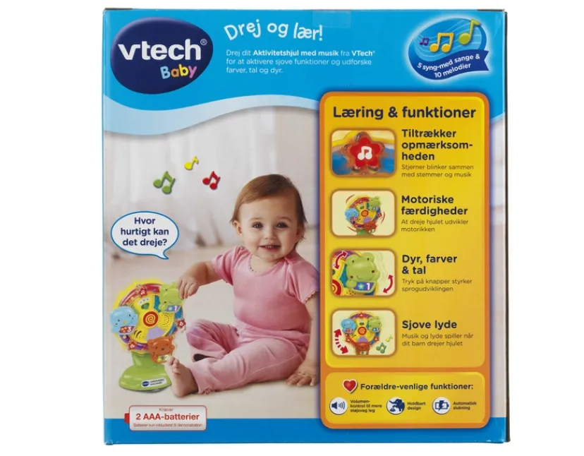 Baby Aktivitetshjul med musik>VTech Sale