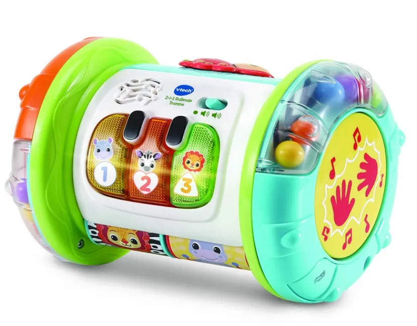 2i1 Rullende Tromme – aktivitetslegetøj til børn fra 3-36 mdr.>VTech Best