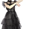 Wednesday Addams balkjole kostume str. 152 cm> Outlet