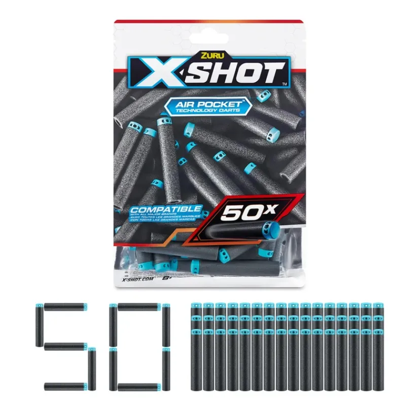 Xshot Excel 50PK Refill Darts Foilbag>X-shot Online
