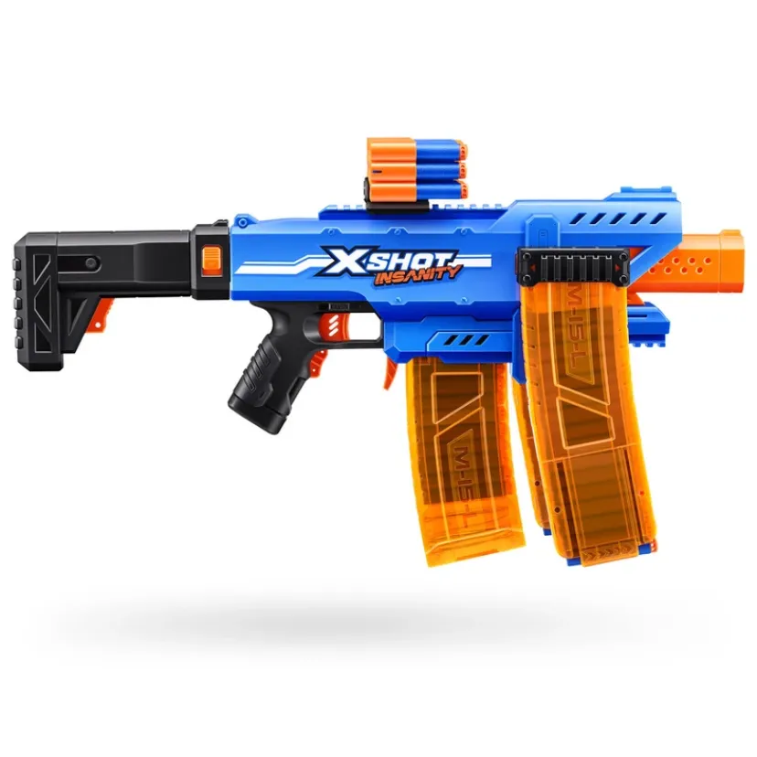Xshot Insanity Motorised Clip Mania med 72 Darts>X-shot Discount