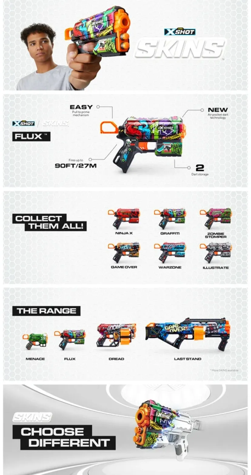 Xshot Skins Menace>X-shot Sale