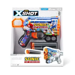Xshot Skins Sonic Menace med 8 darts ass>X-shot Best