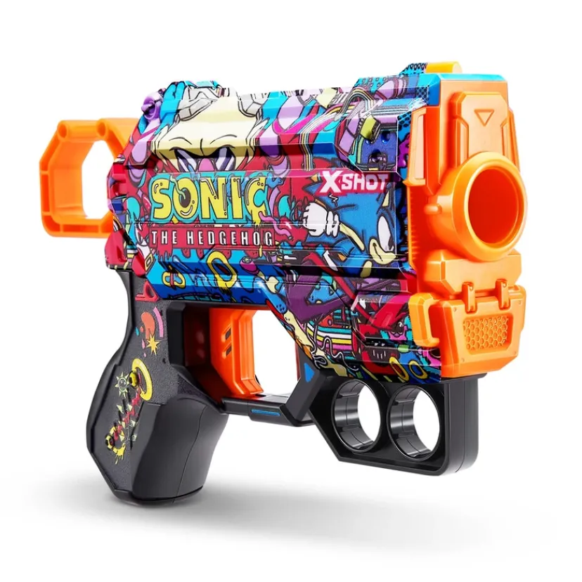 Xshot Skins Sonic Menace med 8 darts ass>X-shot Best