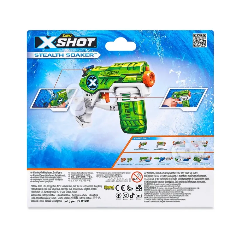 Xshot Water Blaster Small Stealth Soaker ass>X-shot Hot