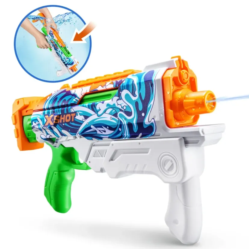 Xshot Water Fast-Fill Skins Nano Water Blaster ass>X-shot Clearance